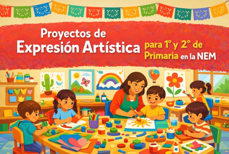Proyectos de Expresion Artisticapara 1° y 2° de Primaria en la NEM